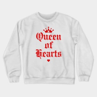 Queen of Hearts Crewneck Sweatshirt